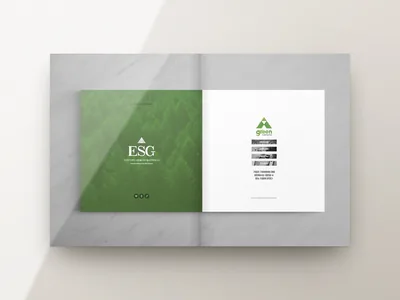 ESG 보고서 브로슈어