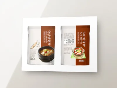 찌개 간편식 패키지